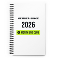 Member Since Spiral Notebook - 2026