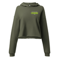 Team Cropped Hoodie – Military Green – Accounts Payable