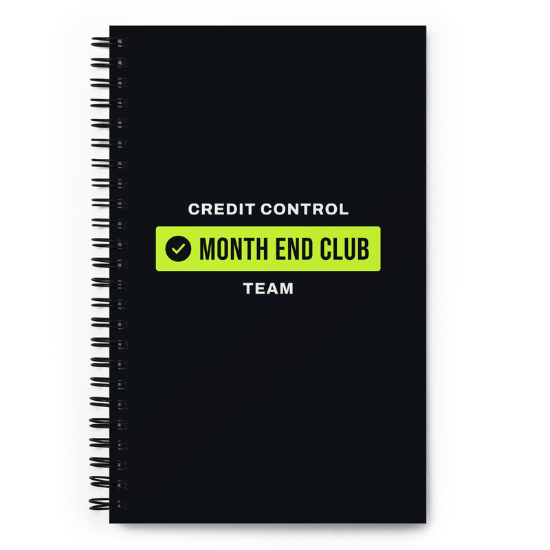 Team Badge Spiral Notebook - Credit Control