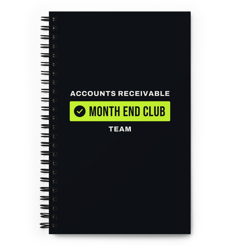 Team Badge Spiral Notebook - Accounts Receivable