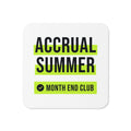 Accrual Summer Coaster – White