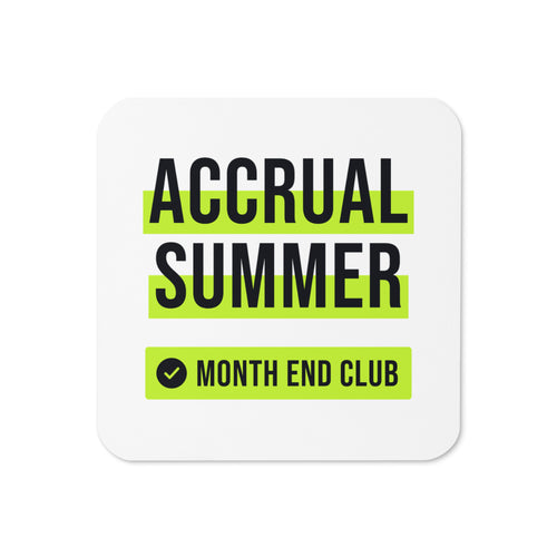 Accrual Summer Coaster – White
