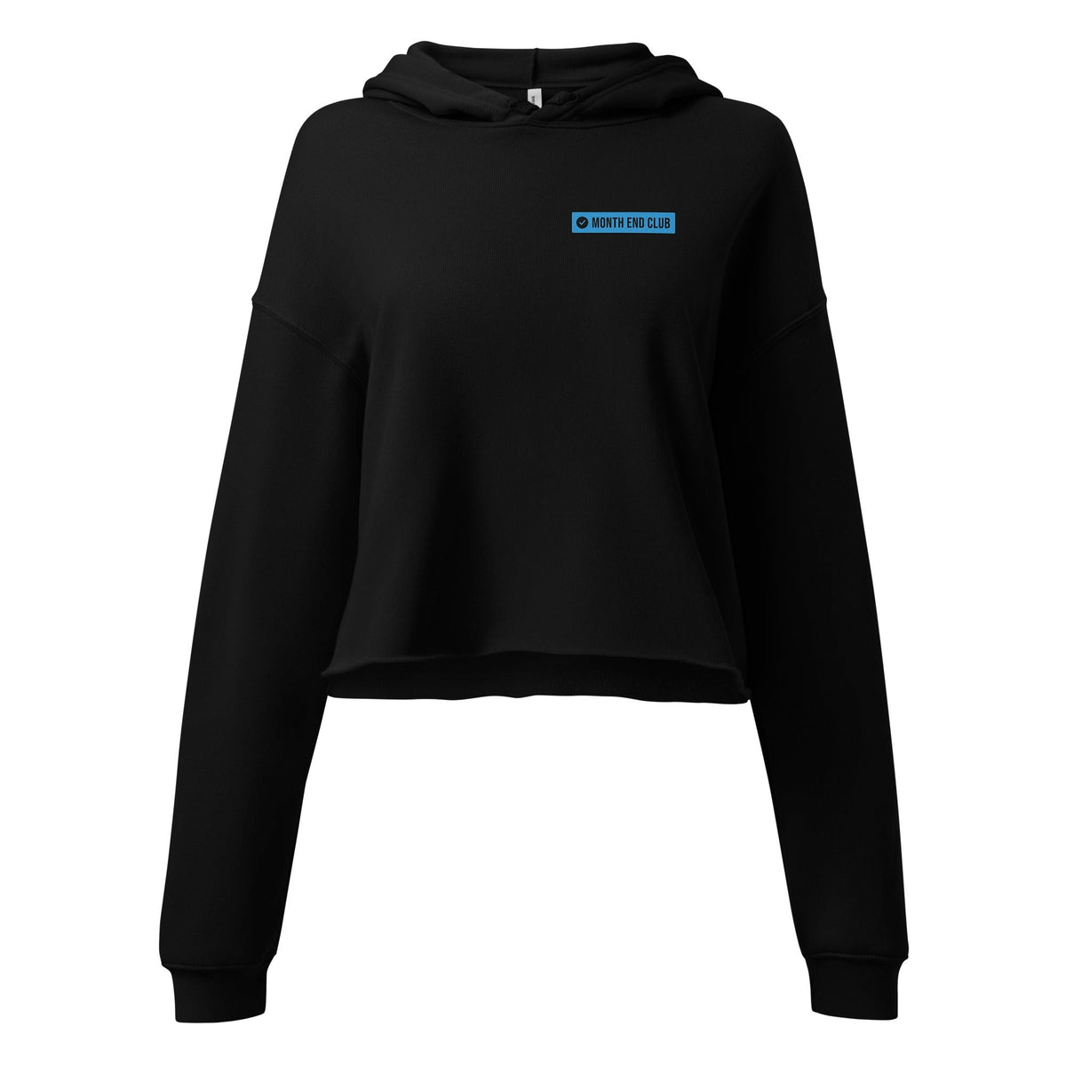 Month End Club Logo Cropped Hoodie