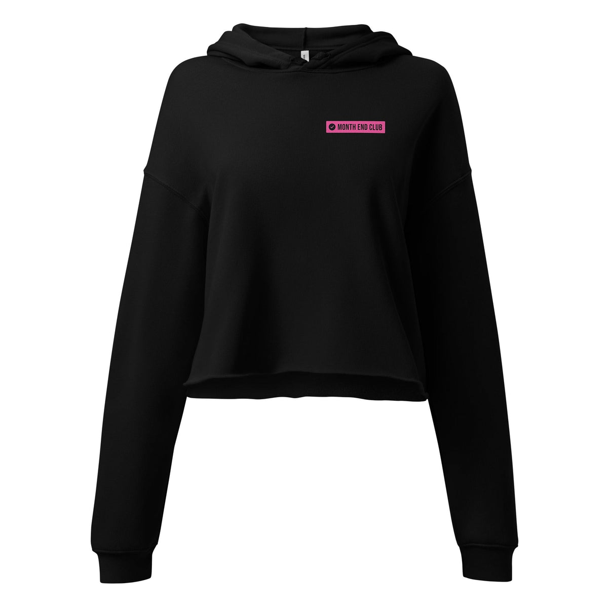 Month End Club Logo Cropped Hoodie
