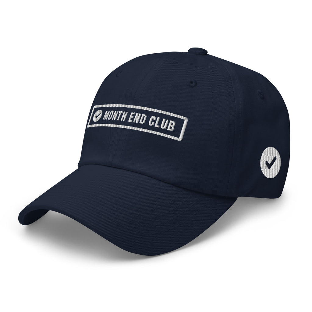 Month End Club Dad Hat – Dad hat, embroidered logo