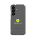 Month End Club Tick Clear Samsung Case – Lime – Samsung Galaxy S25, clear