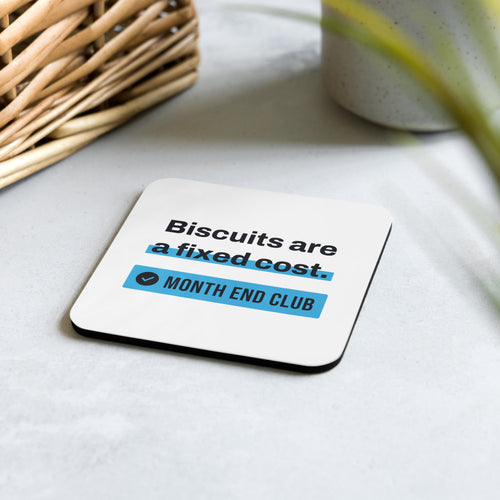 Biscuits Are a Fixed Cost Coaster – in use