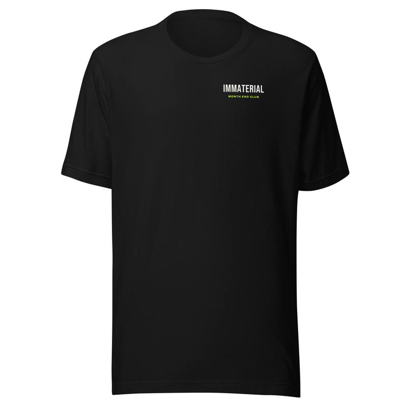 Immaterial Tee in Black