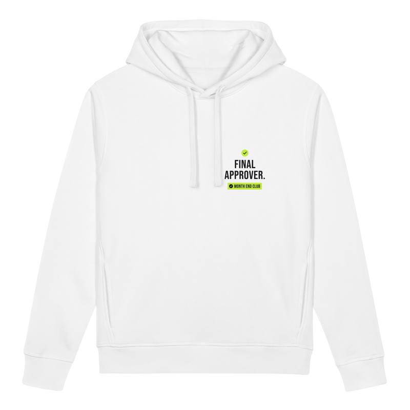 Final Approver Hoodie – White