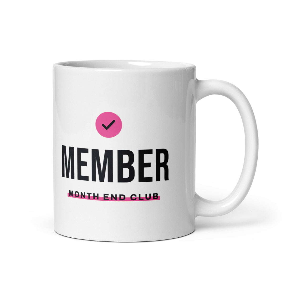 Member Mug, pink print