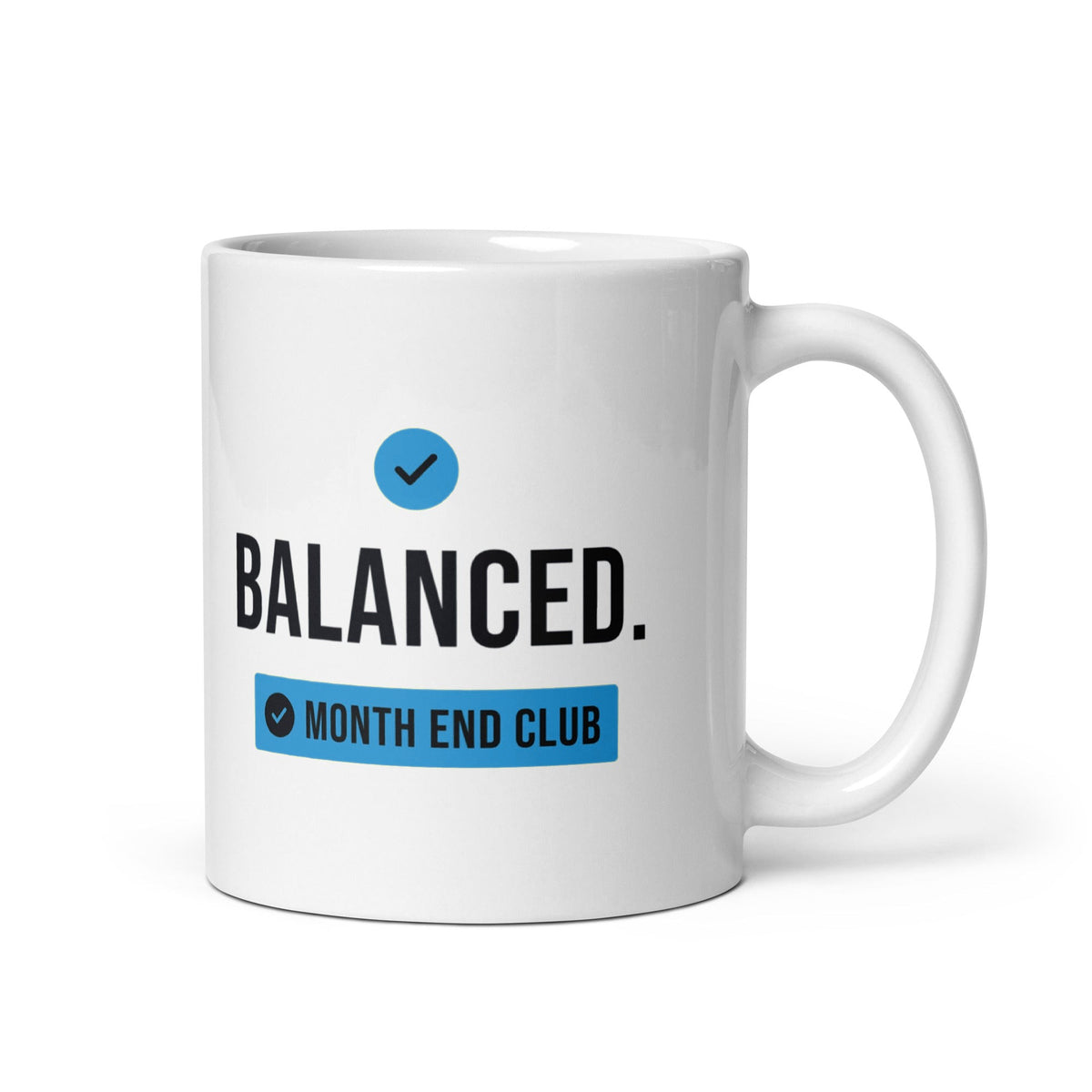 Balanced Mug – Blue print – white 11oz mug