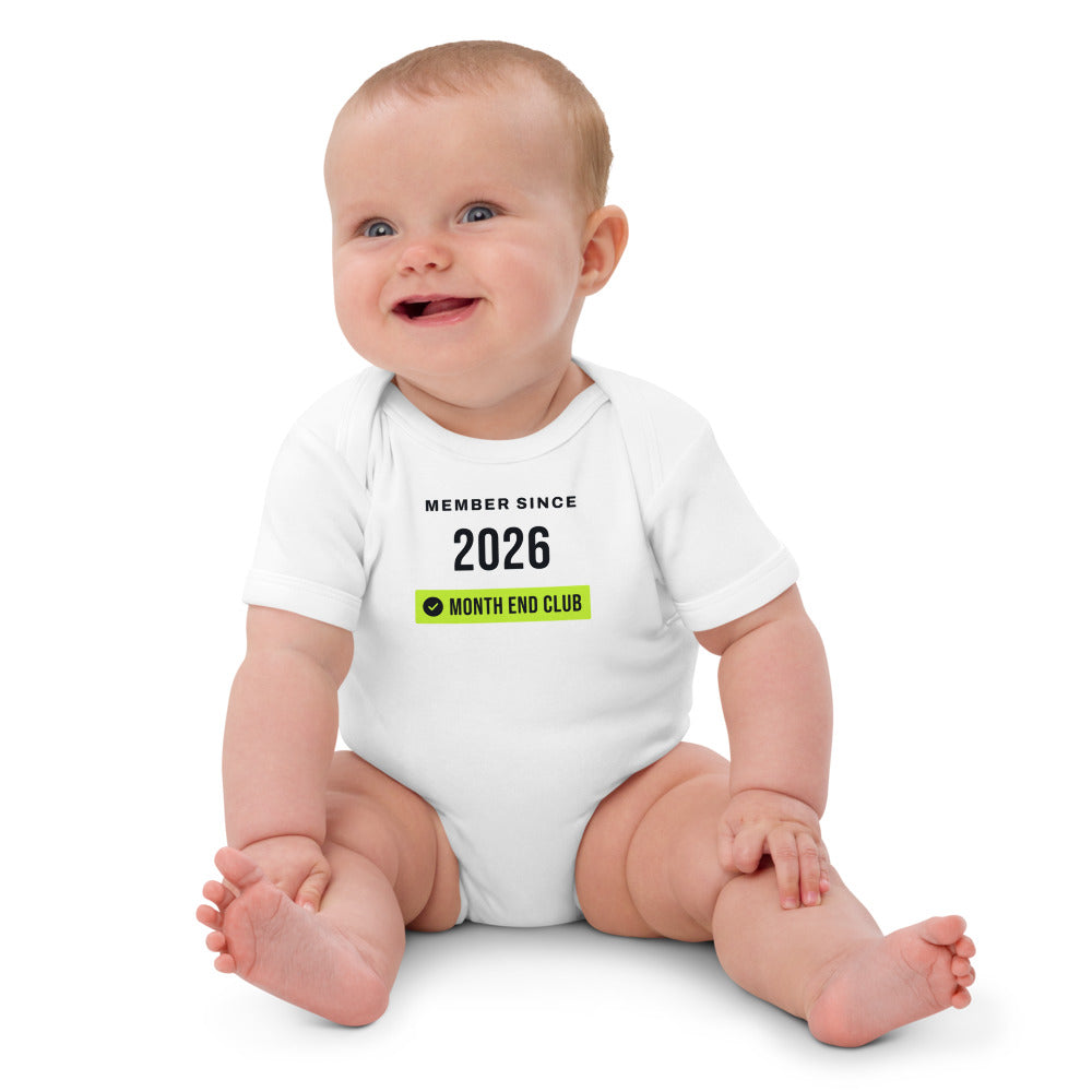 Member Since Baby Bodysuit – in use