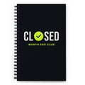 Closed Spiral Notebook – front cover