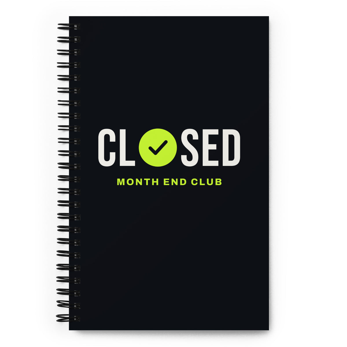Closed Spiral Notebook – front cover