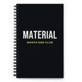 Material Spiral Notebook – front cover