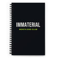 Immaterial Spiral Notebook – front cover