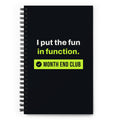Fun in Function Spiral Notebook – front cover