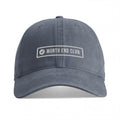 Month End Club Washed Cap – Denim washed cap, embroidered logo
