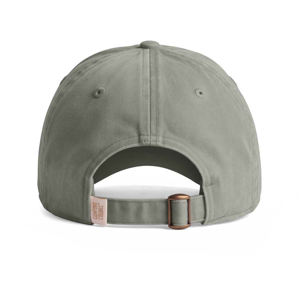 Month End Club Washed Cap – Washed cap, embroidered logo