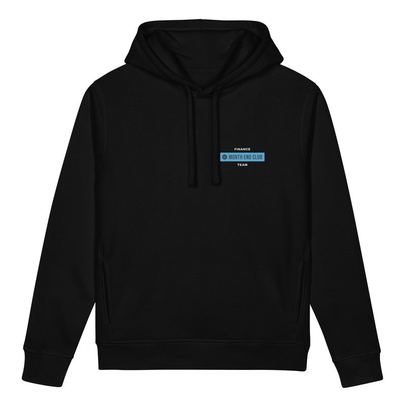 Team Hoodie – Black – Finance – Blue print