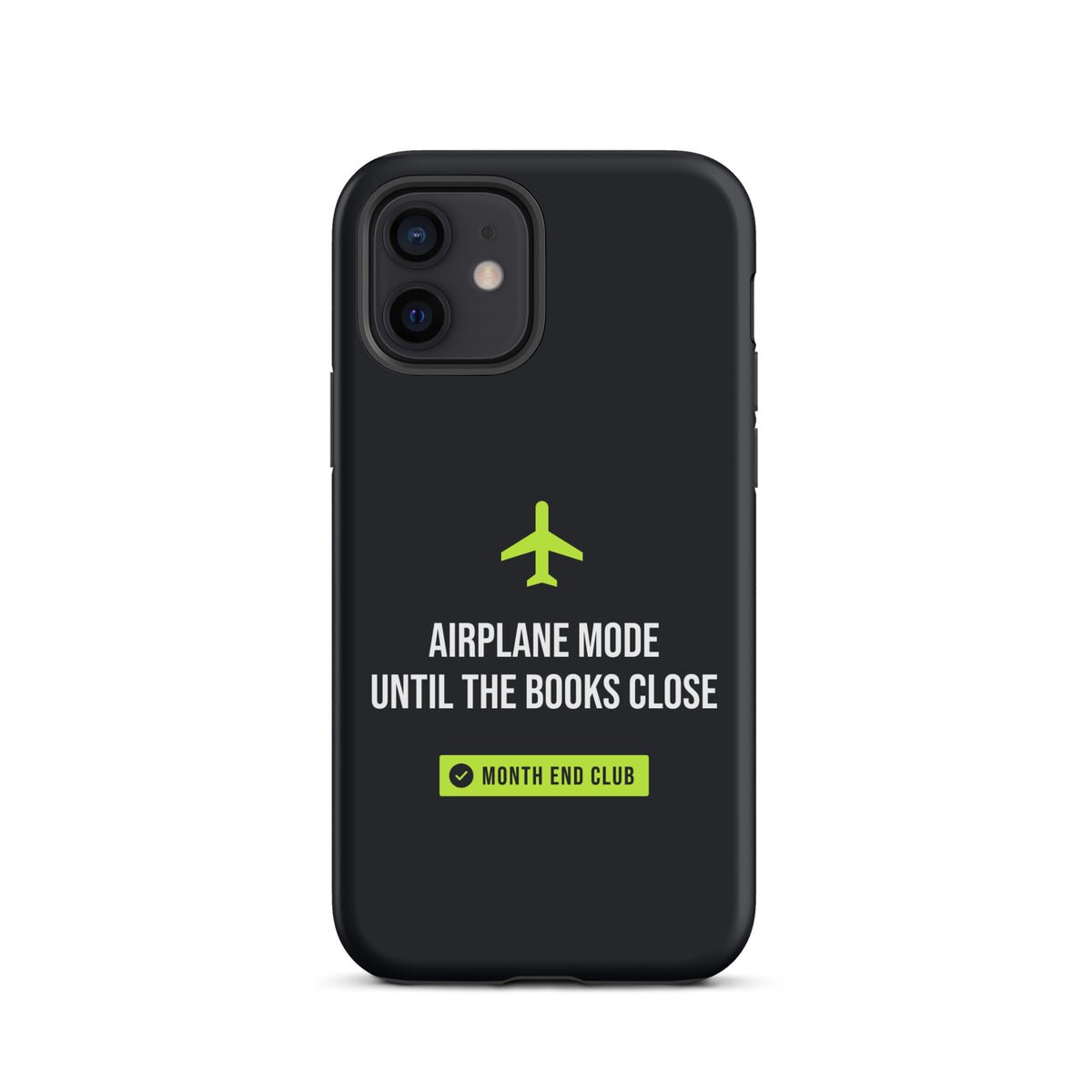 Airplane Mode Tough iPhone Case – iPhone 12, matte black
