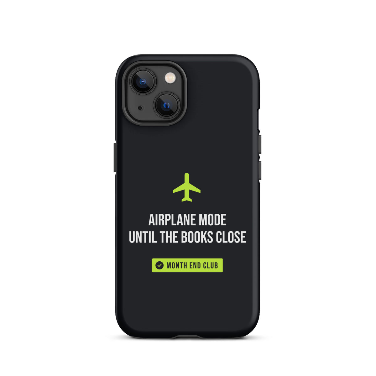 Airplane Mode Tough iPhone Case – iPhone 13, matte black