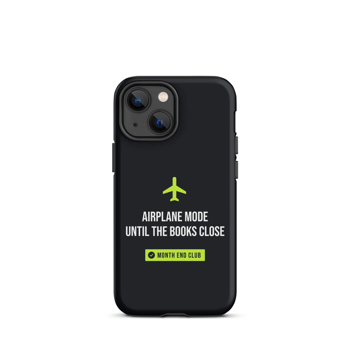 Airplane Mode Tough iPhone Case – iPhone 13 mini, matte black