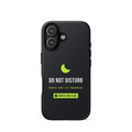 Do Not Disturb Tough iPhone Case – iPhone 17, matte black