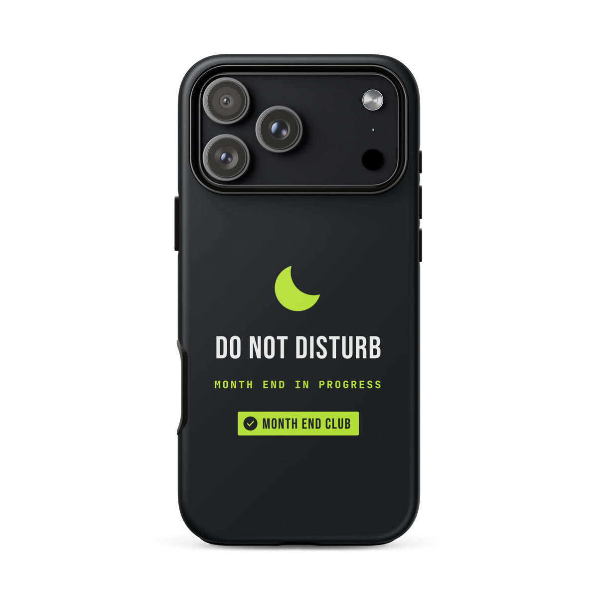 Do Not Disturb Tough iPhone Case – iPhone 17 Pro Max, matte black