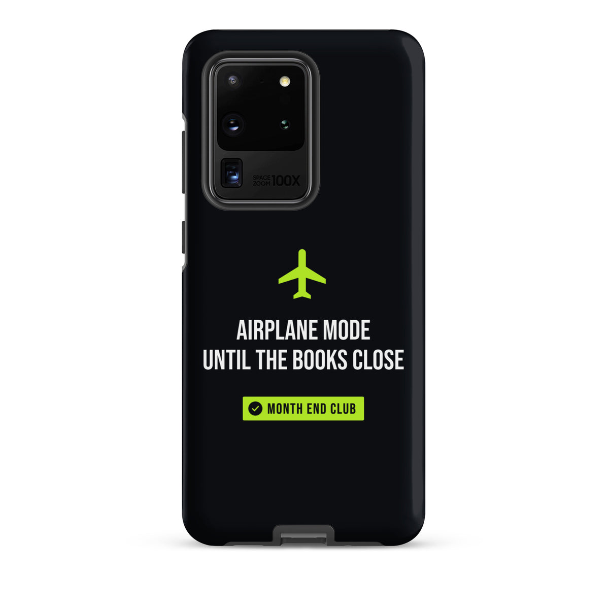 Airplane Mode Tough Samsung Case – Samsung Galaxy S20 Ultra, matte black