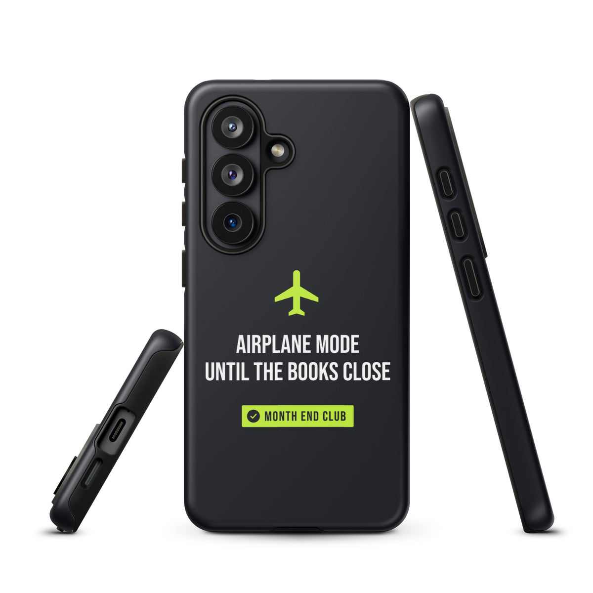 Airplane Mode Tough Samsung Case – Samsung Galaxy S26, matte black