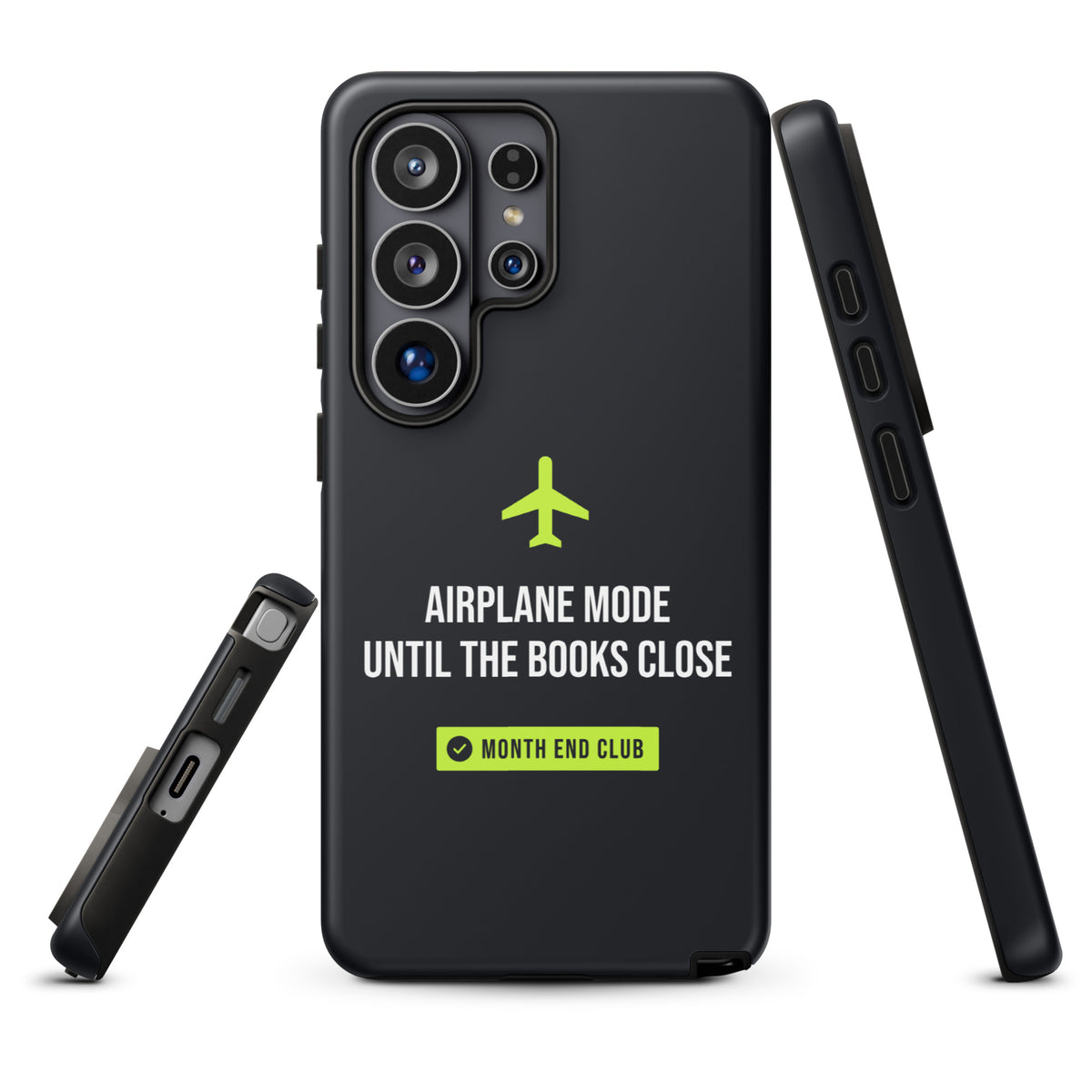 Airplane Mode Tough Samsung Case – Samsung Galaxy S26 Ultra, matte black