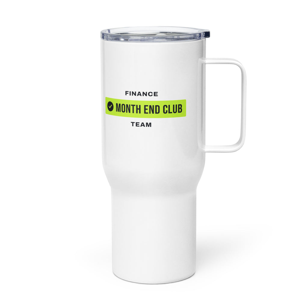 Team Travel Mug – Finance, left side view