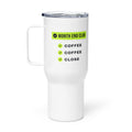 Coffee Coffee Close Travel Mug – white 739 ml travel mug, right side view