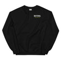 Material Sweatshirt – Black, front