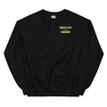 Unqualified Sweatshirt – Black, front