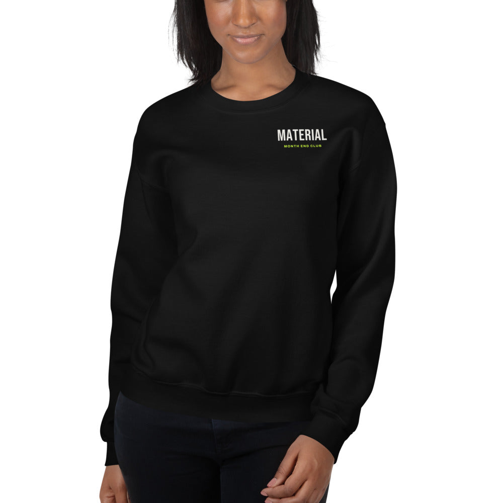 Material Sweatshirt – worn