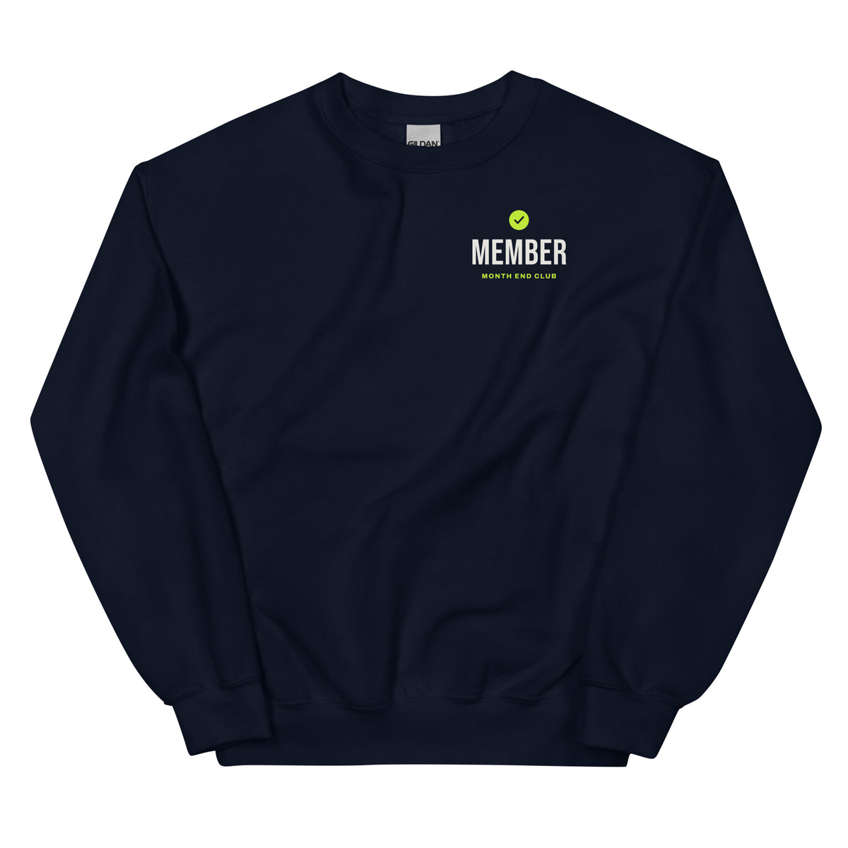 Member Sweatshirt – Navy, front