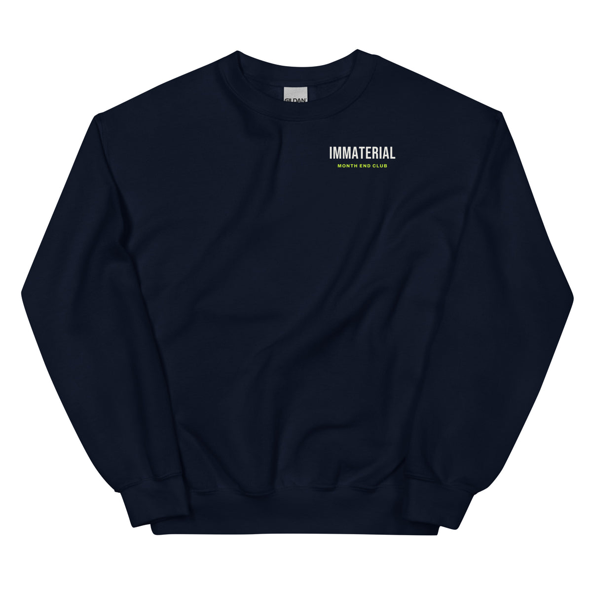 Immaterial Sweatshirt – Navy, front