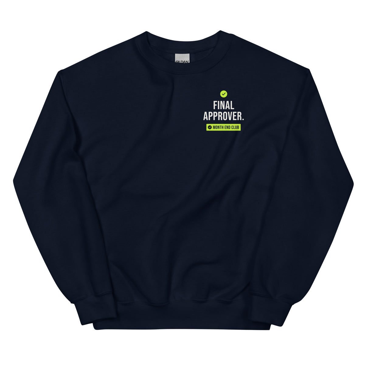 Final Approver Sweatshirt – Navy, front