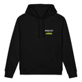 Unqualified Hoodie – Black, front