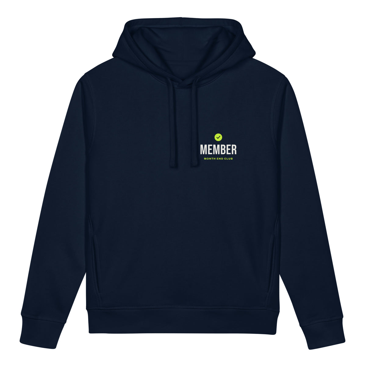 Member Hoodie – French Navy, front