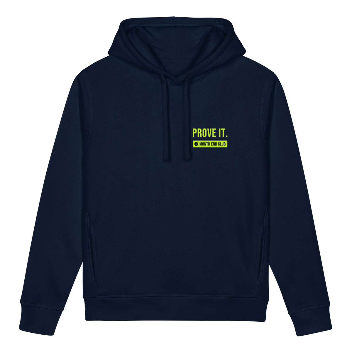 Prove It Hoodie – French Navy, front