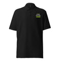 Pub Quiz Team Polo – Black – Accrual Intentions, front