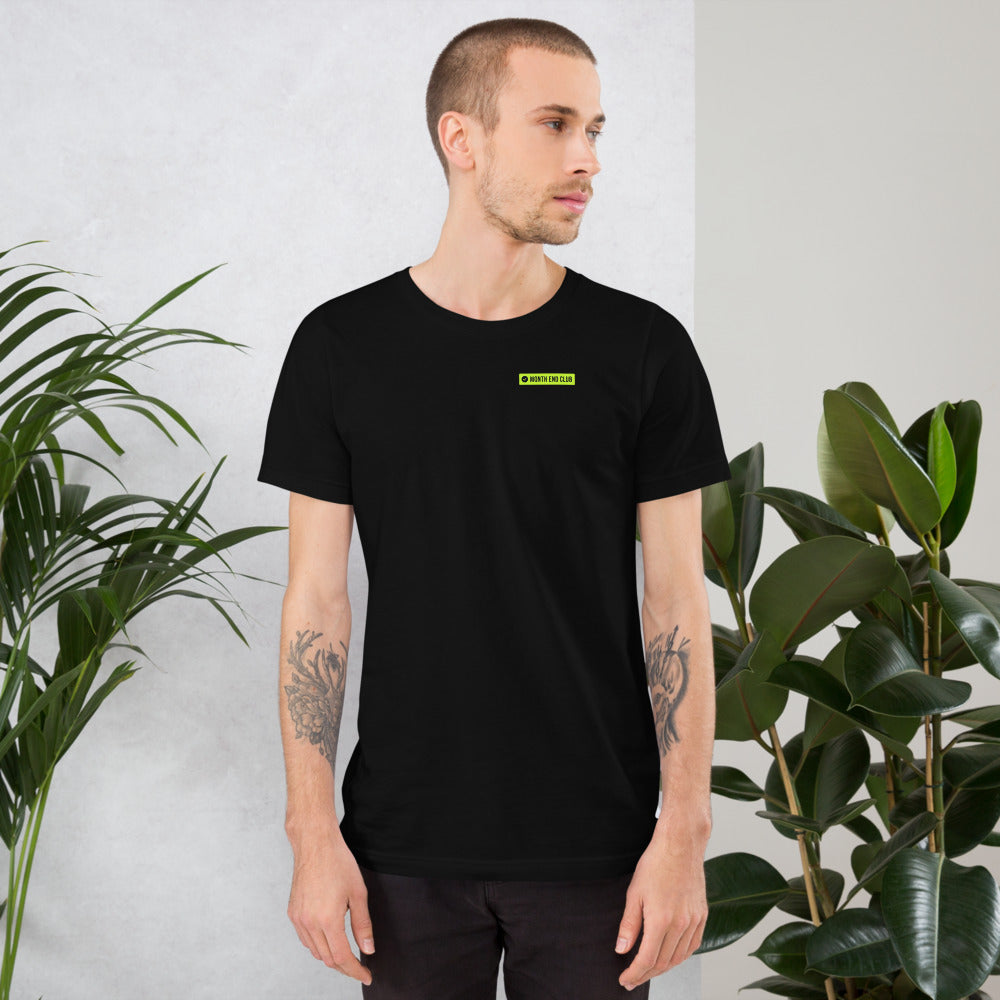 Month End Club Logo Tee – worn