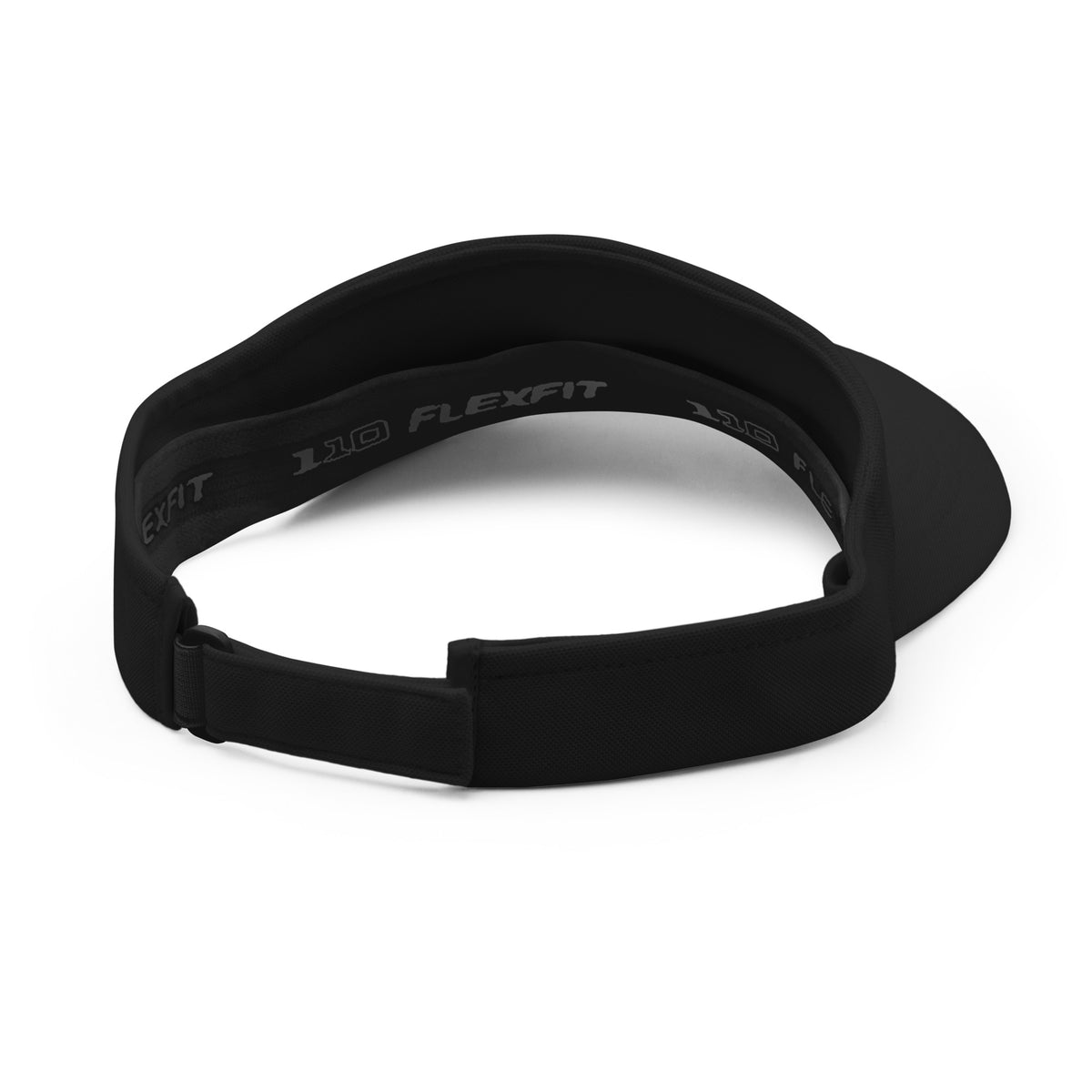 Month End Club Logo Visor – Black, back strap
