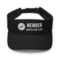 Member Visor – Black, front