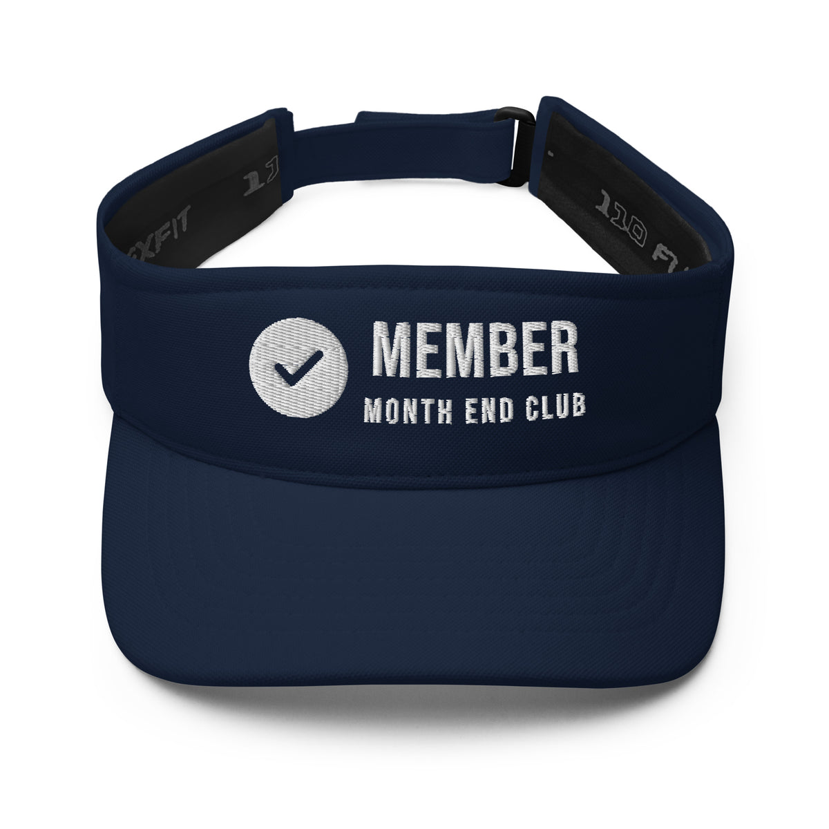 Member Visor – Navy, front
