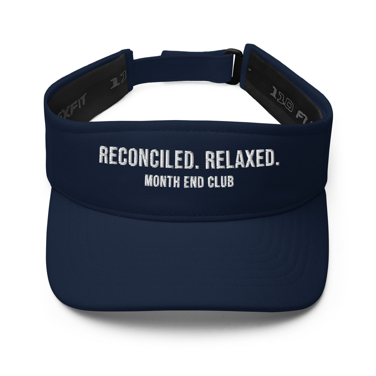 Reconciled. Relaxed. Visor – Navy, front