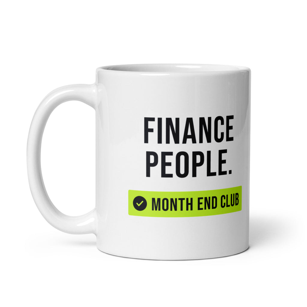 Finance People Mug – white 11oz mug, handle on left
